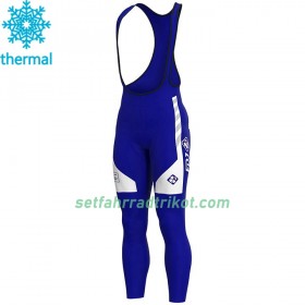 Lang Trägerhose 2020 Groupama-FDJ Winter Thermal Fleece N001